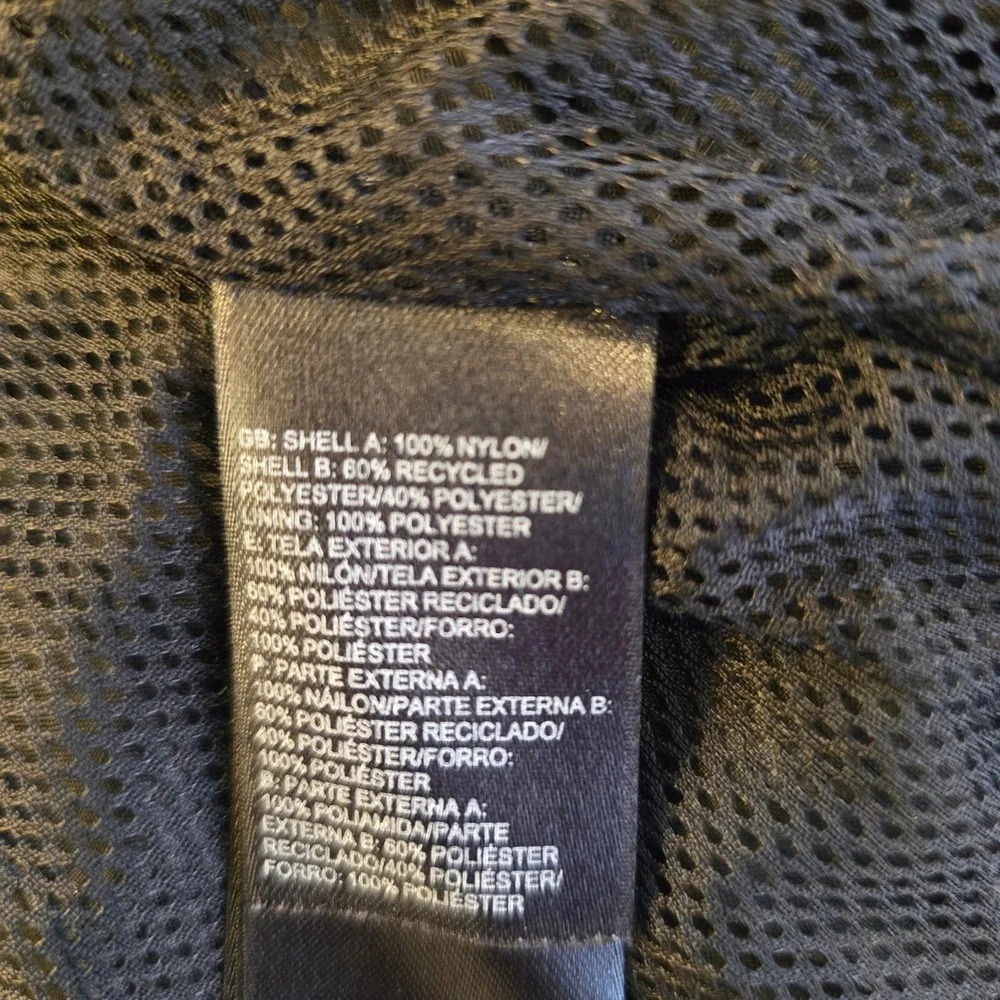 The North Face Steep Tech Light Jacket Mens Large Black Hooded‎ Windbreaker Mesh